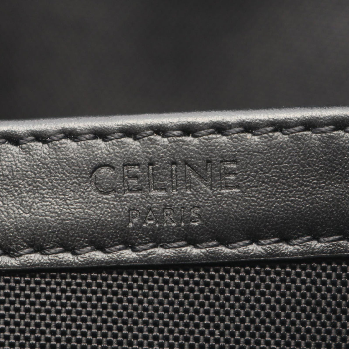 Celine Canvas Logo Crossbody