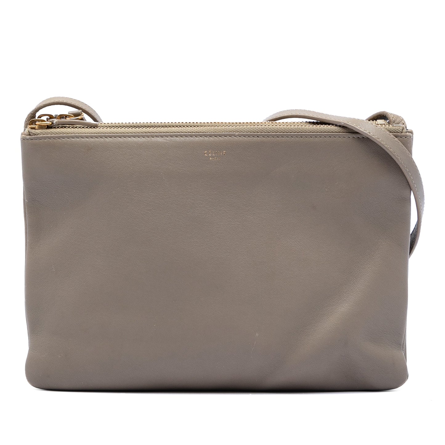 Celine Large Lambskin Trio Crossbody
