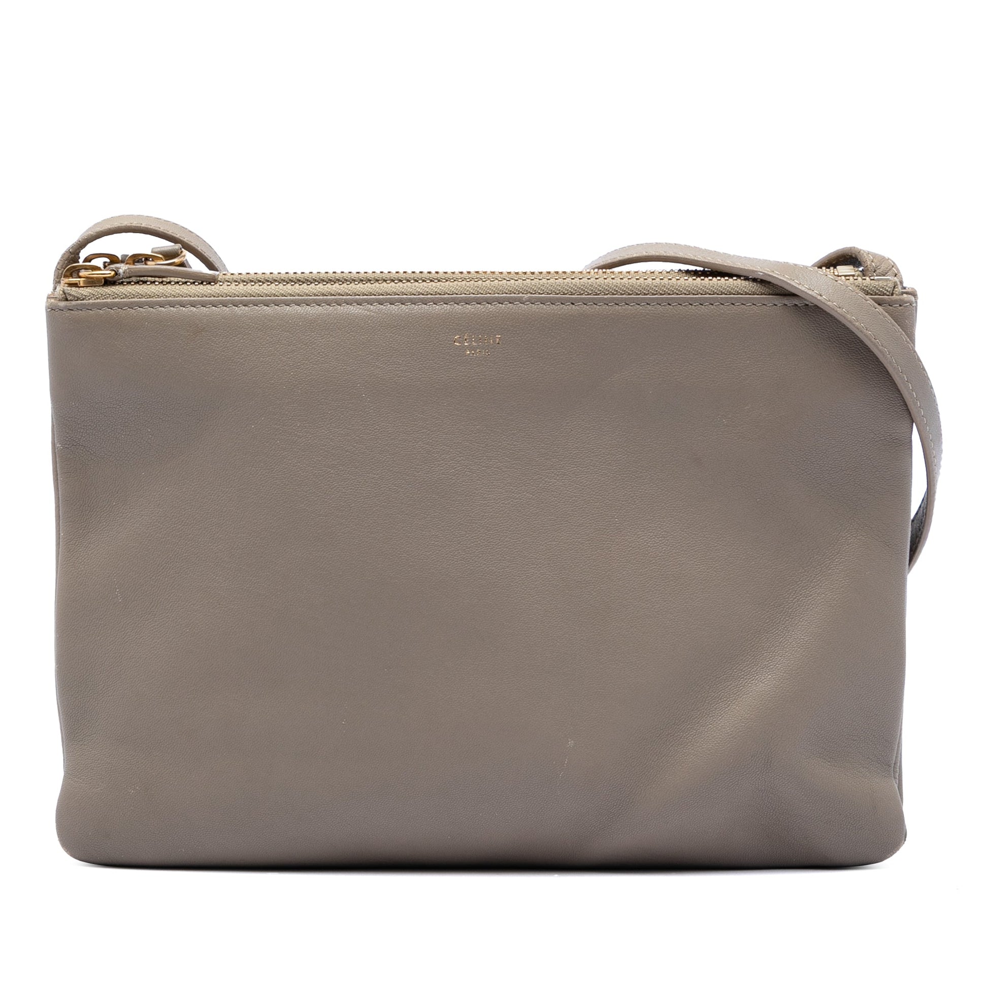 Celine Large Lambskin Trio Crossbody