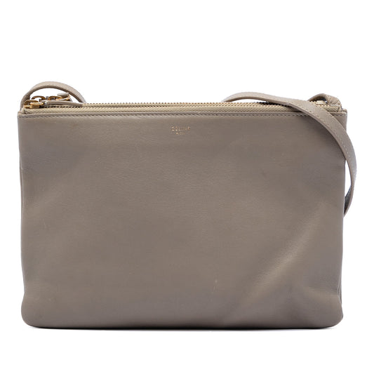 Celine Large Lambskin Trio Crossbody