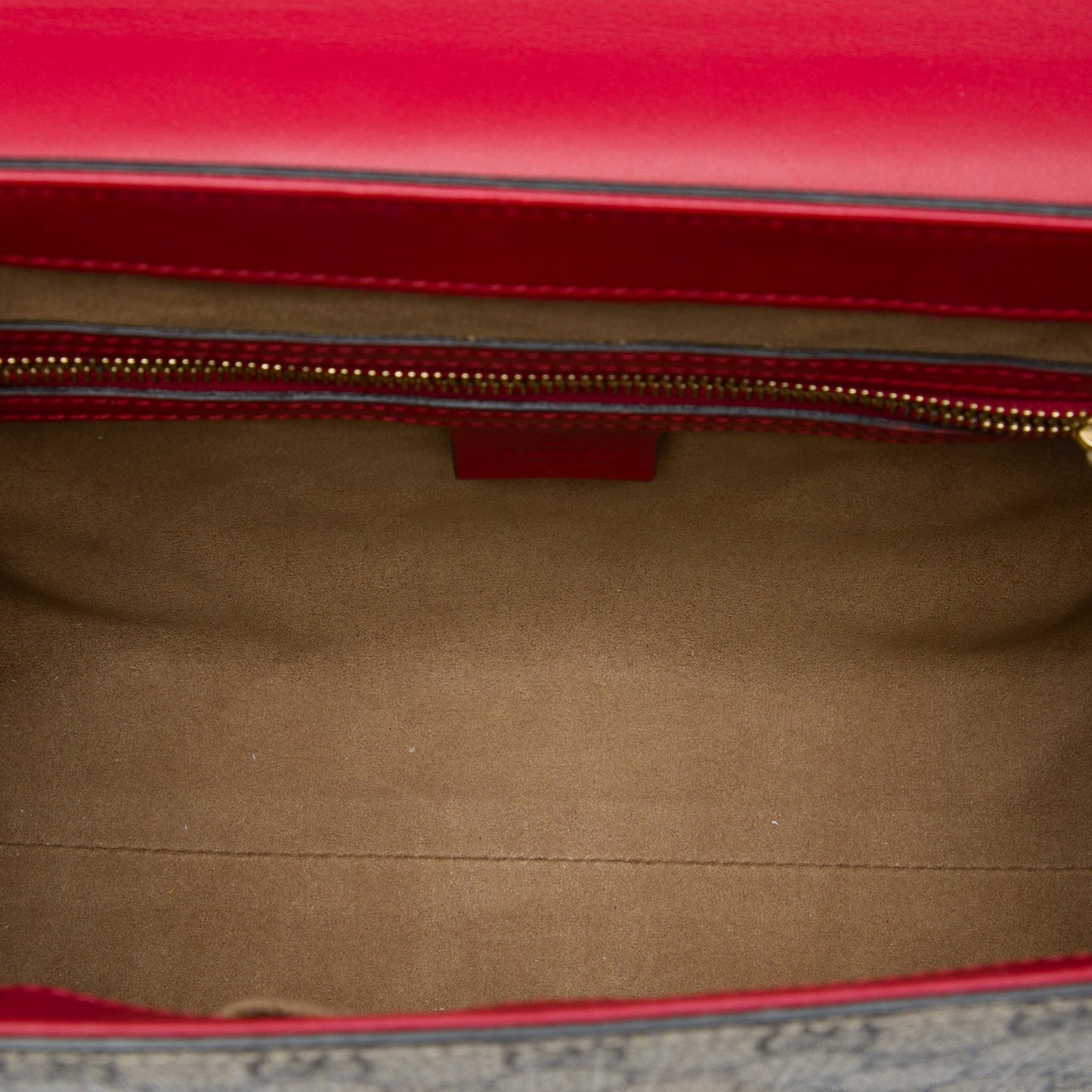 Gucci Small GG Supreme Padlock Satchel