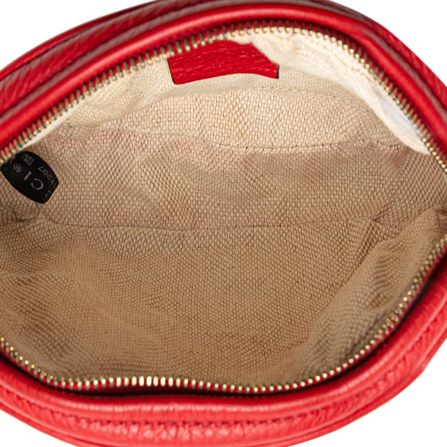 Gucci Mini Pebbled Calfskin Soho Chain Crossbody