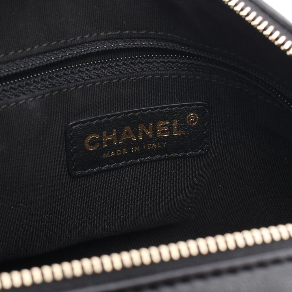 Chanel CC Chevron Lambskin Camera Bag
