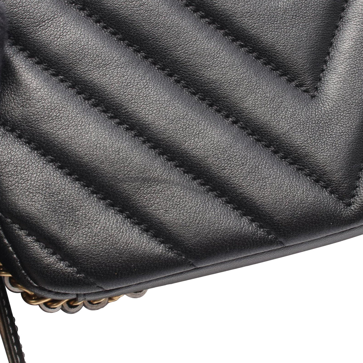 Chanel CC Chevron Lambskin Camera Bag