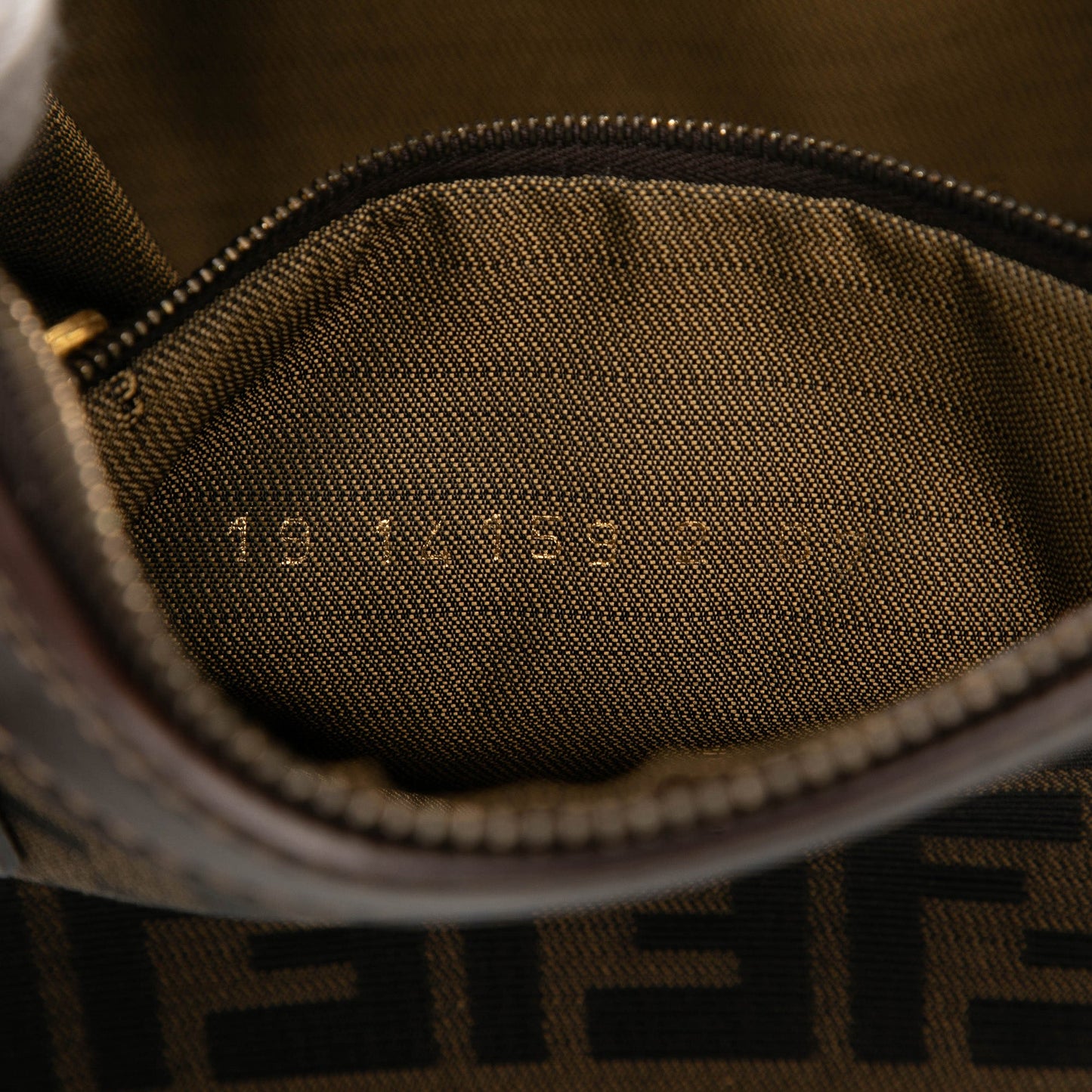 Fendi Zucca Canvas Satchel