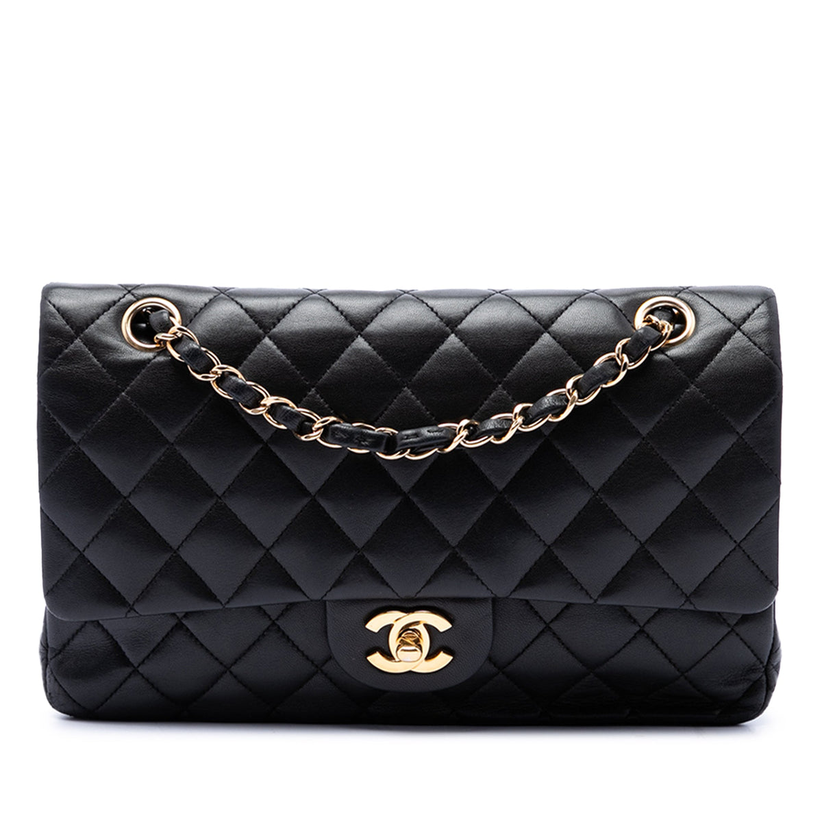 Chanel Medium Classic Lambskin Double Flap