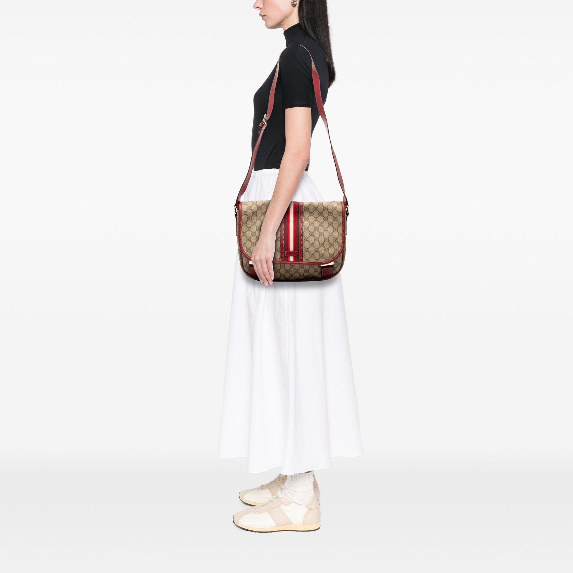 Gucci GG Supreme Web Crossbody