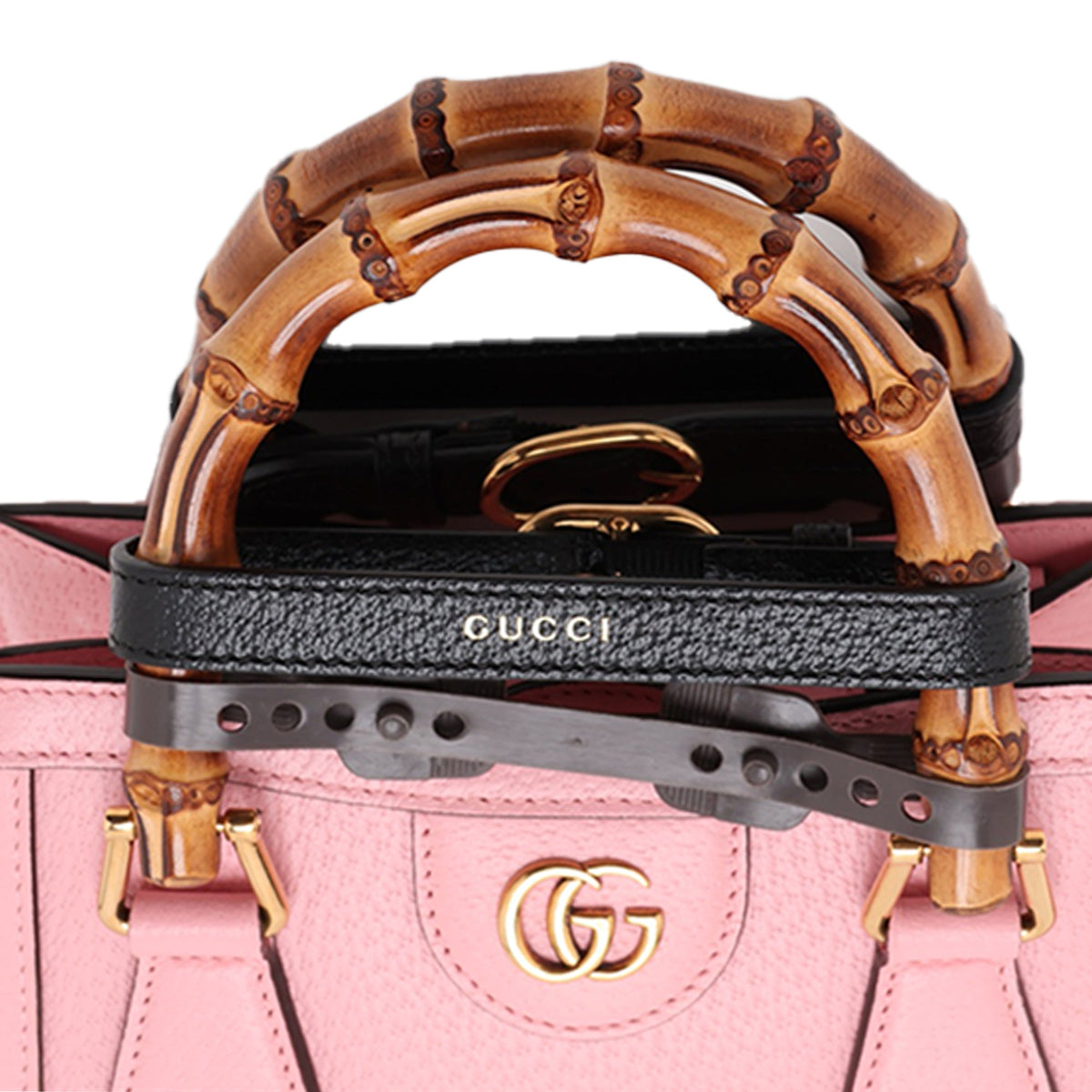 Gucci Small Calfskin Bamboo Diana Satchel