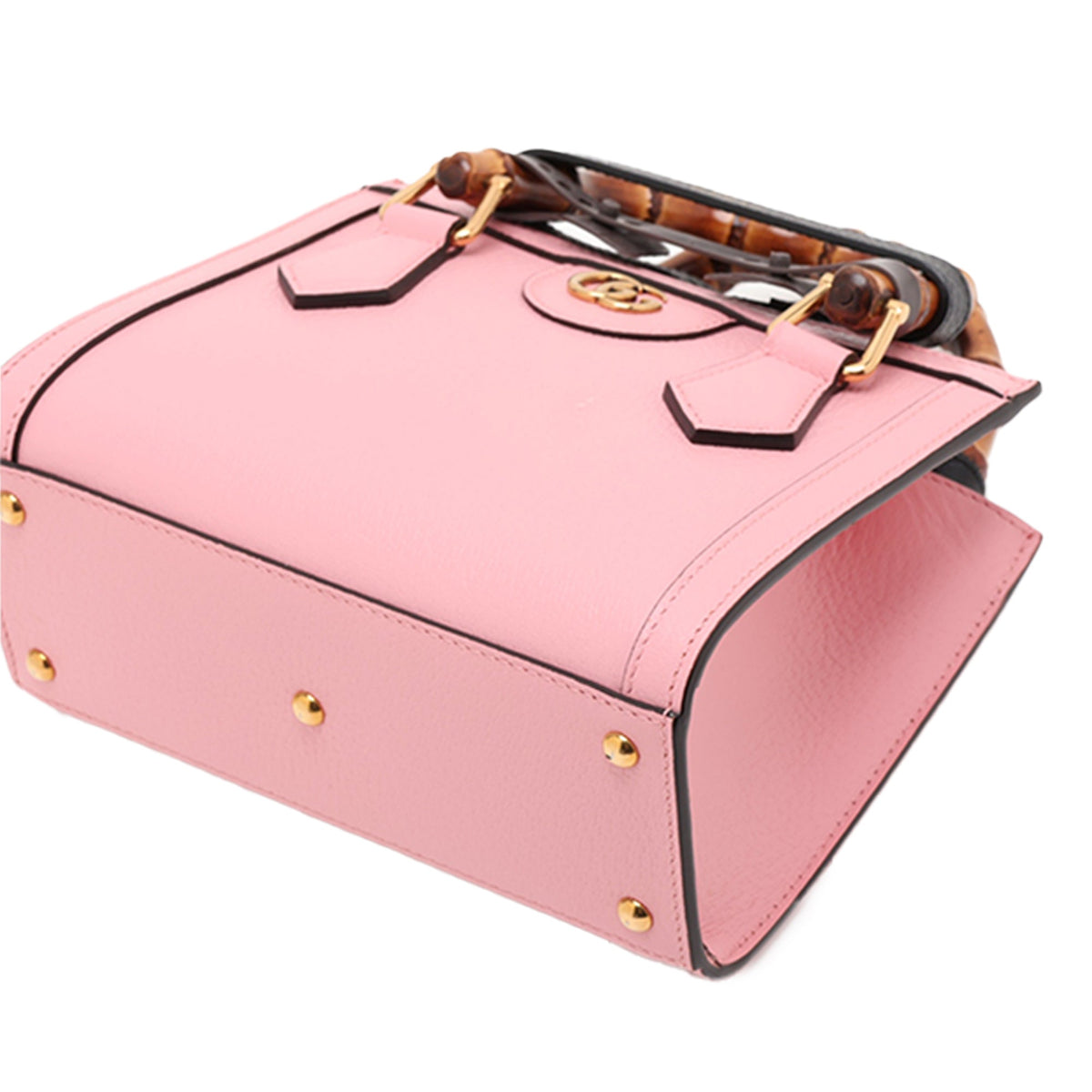 Gucci Small Calfskin Bamboo Diana Satchel