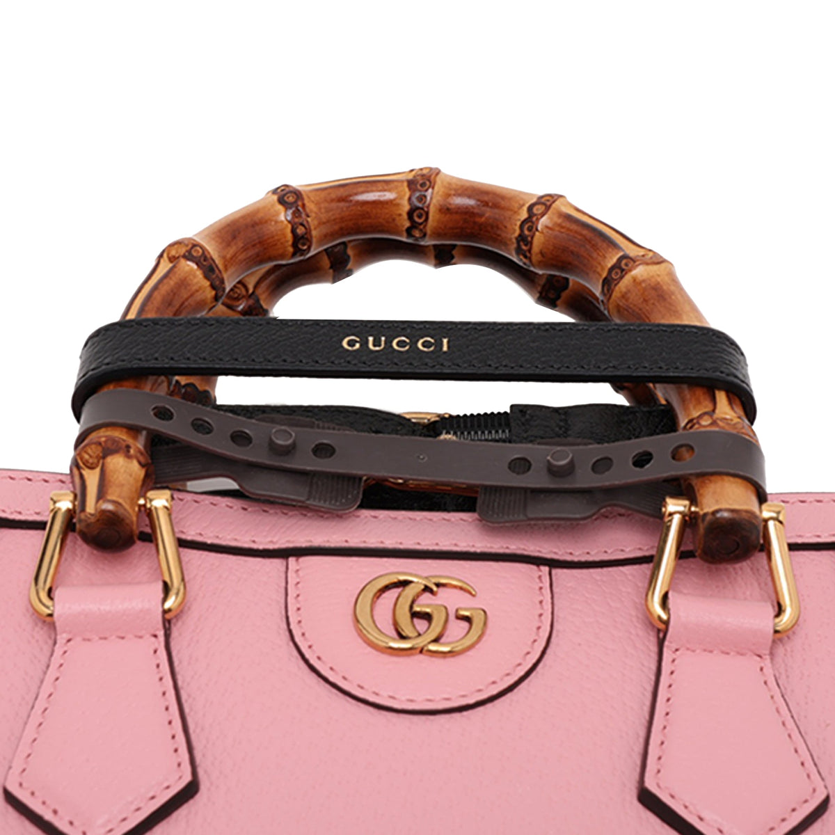 Gucci Small Calfskin Bamboo Diana Satchel