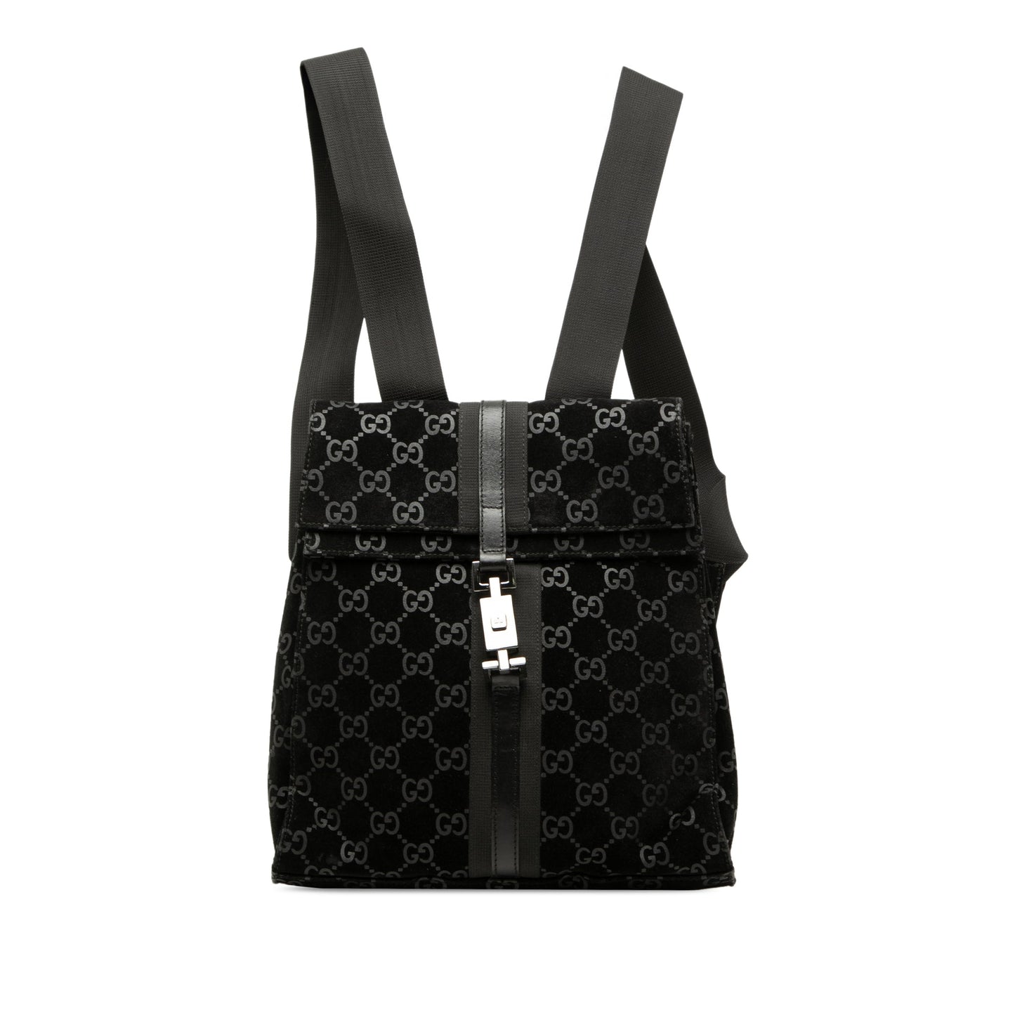 Gucci GG Suede Jackie Backpack