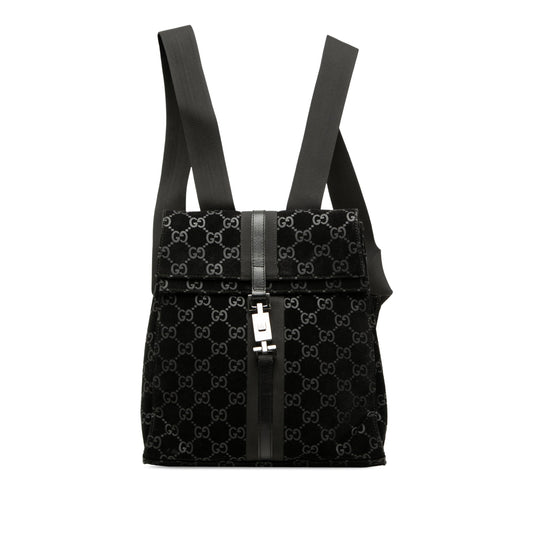 Gucci GG Suede Jackie Backpack