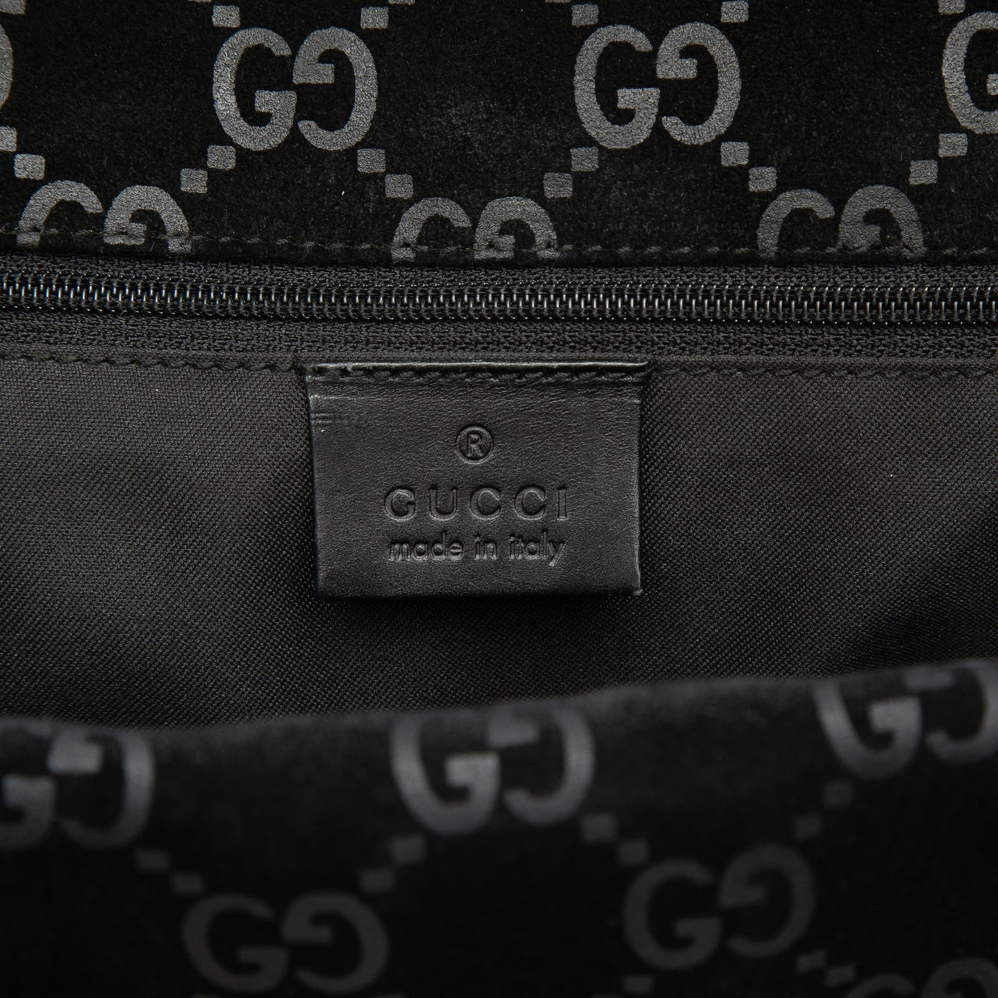 Gucci GG Suede Jackie Backpack