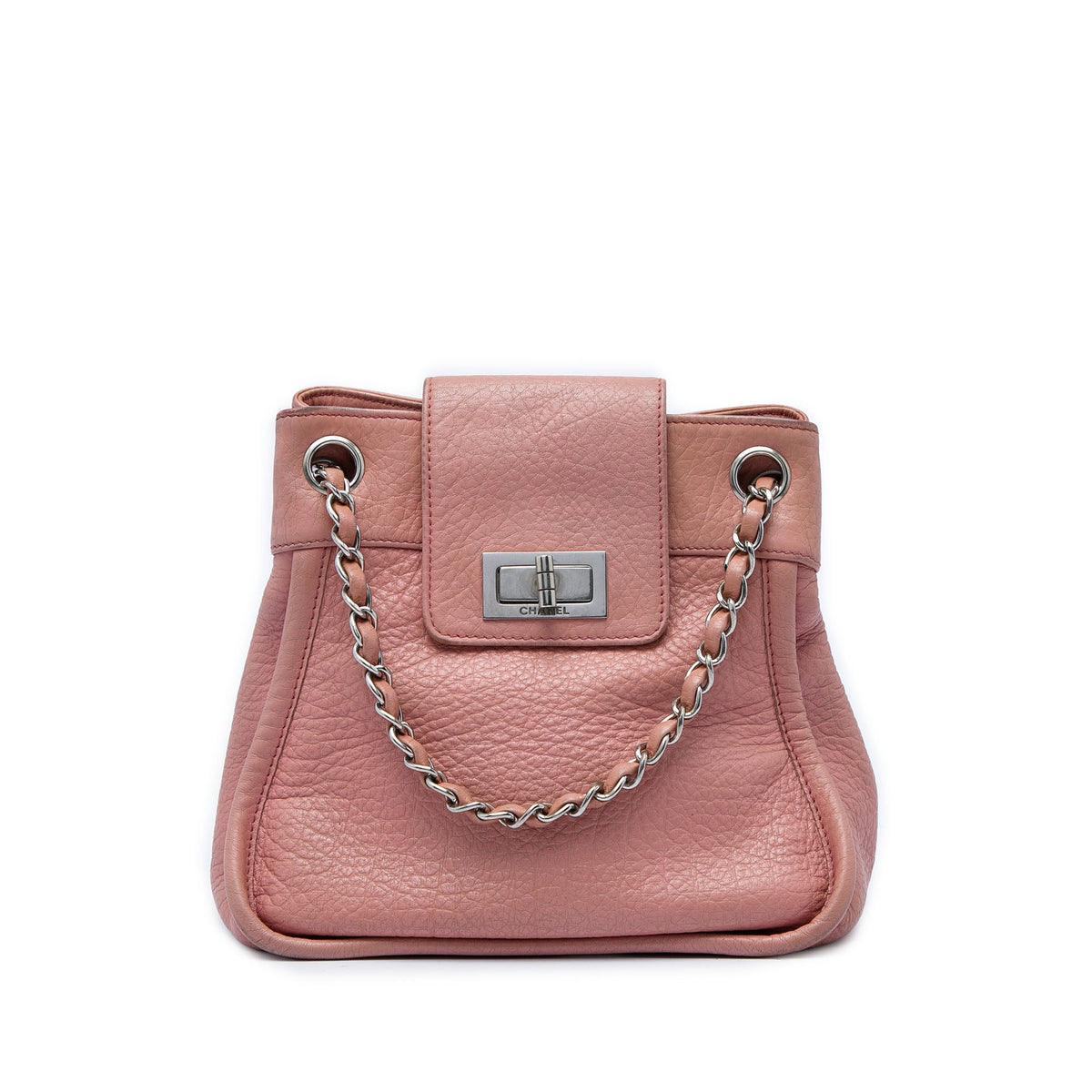 Chanel Grained Calfskin Reissue 2.55 Mademoiselle Accordion Shoulder Bag