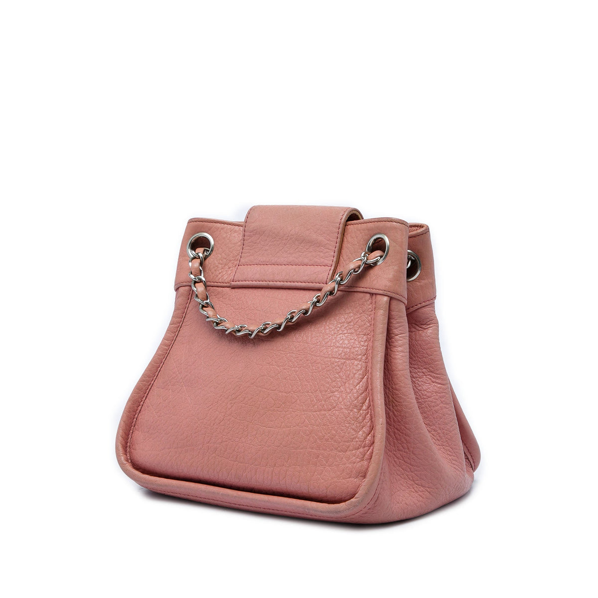 Chanel Grained Calfskin Reissue 2.55 Mademoiselle Accordion Shoulder Bag