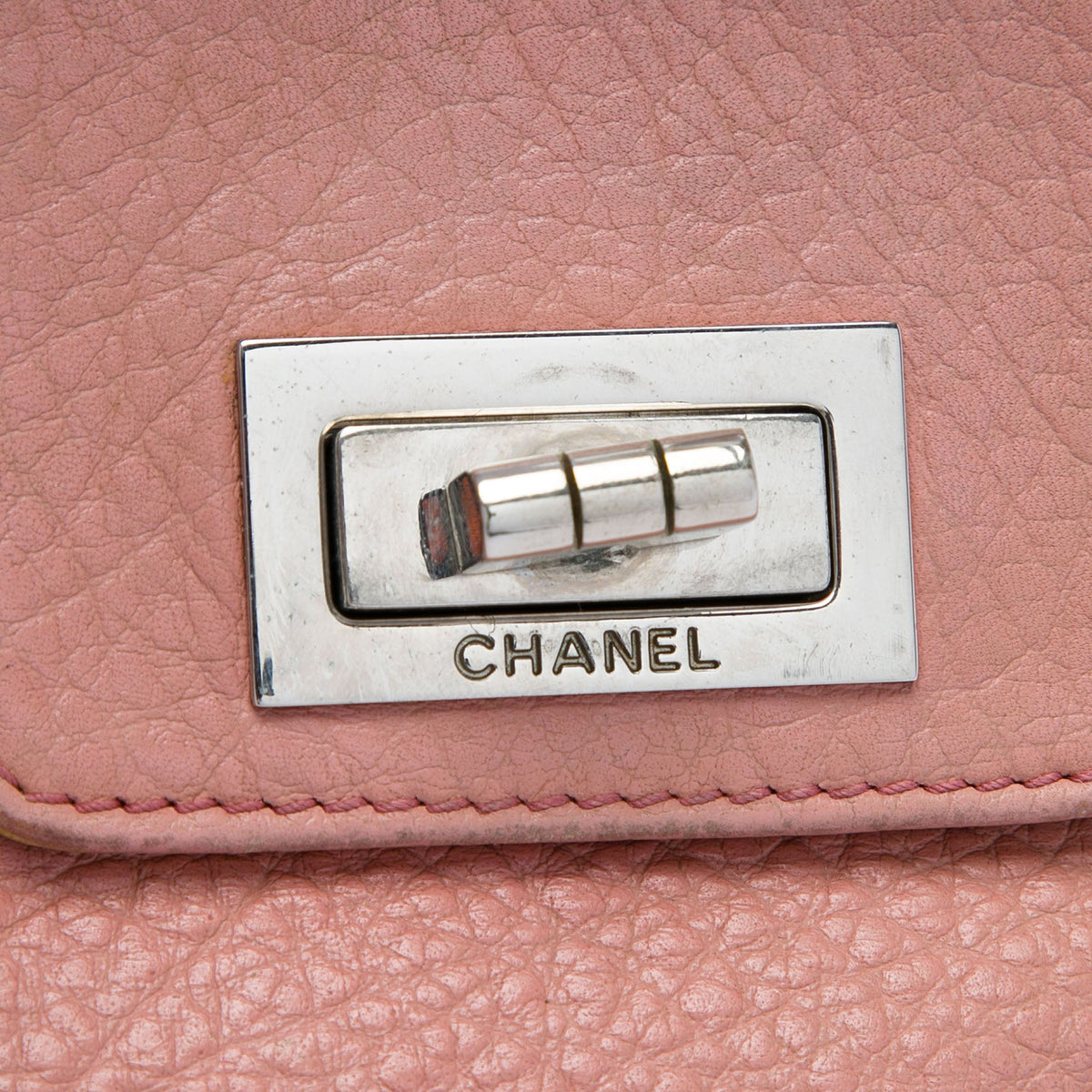 Chanel Grained Calfskin Reissue 2.55 Mademoiselle Accordion Shoulder Bag