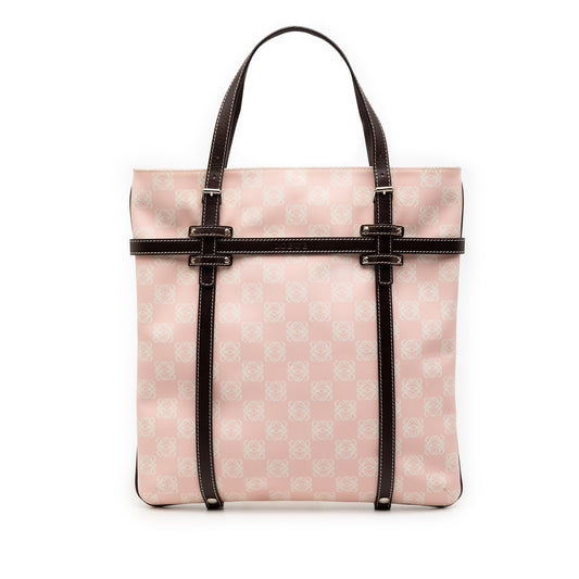 LOEWE Anagram Coated Canvas Tote