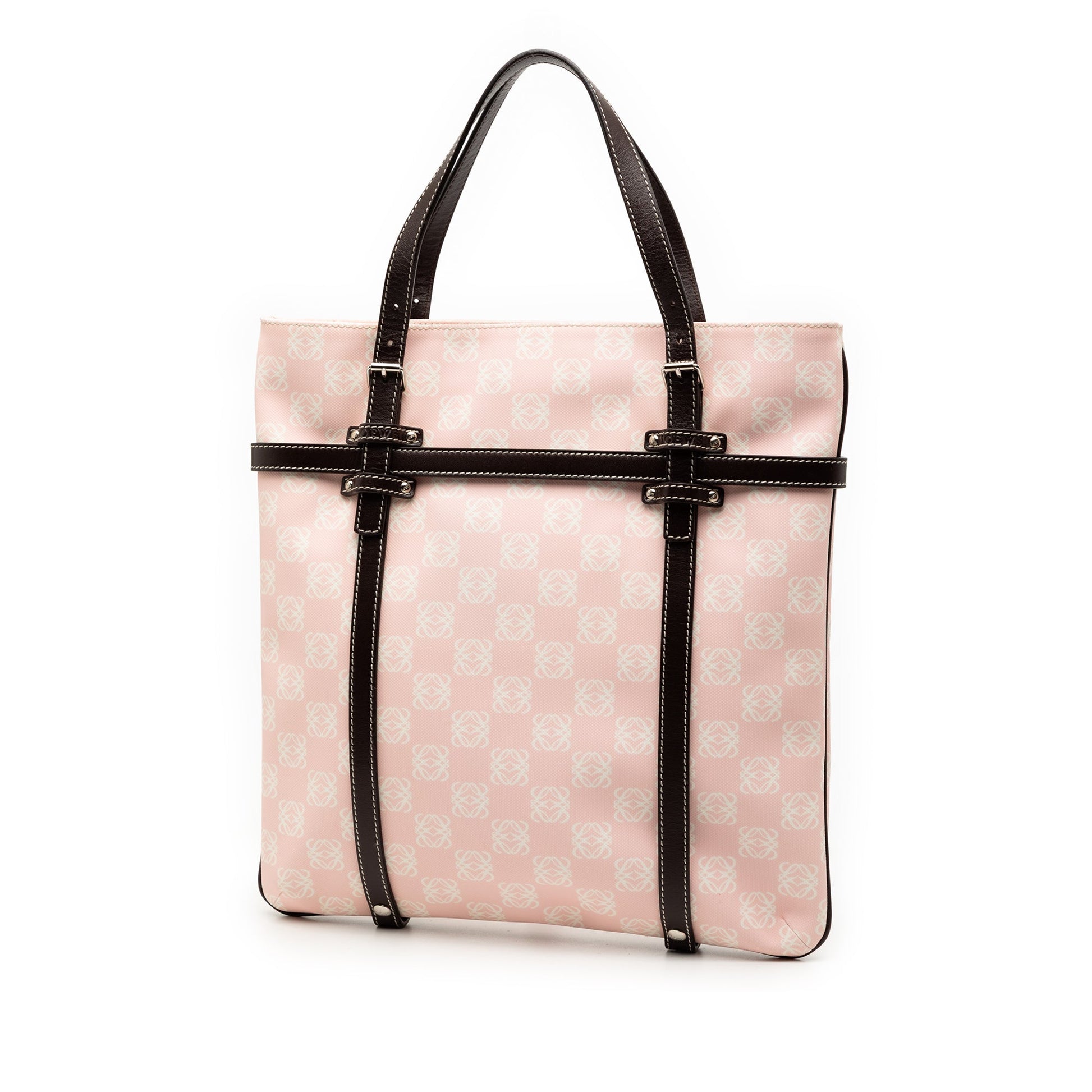 LOEWE Anagram Coated Canvas Tote