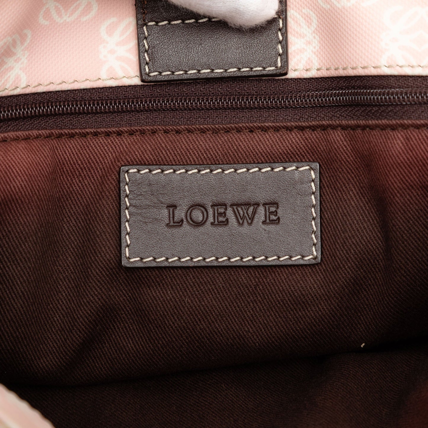 LOEWE Anagram Coated Canvas Tote