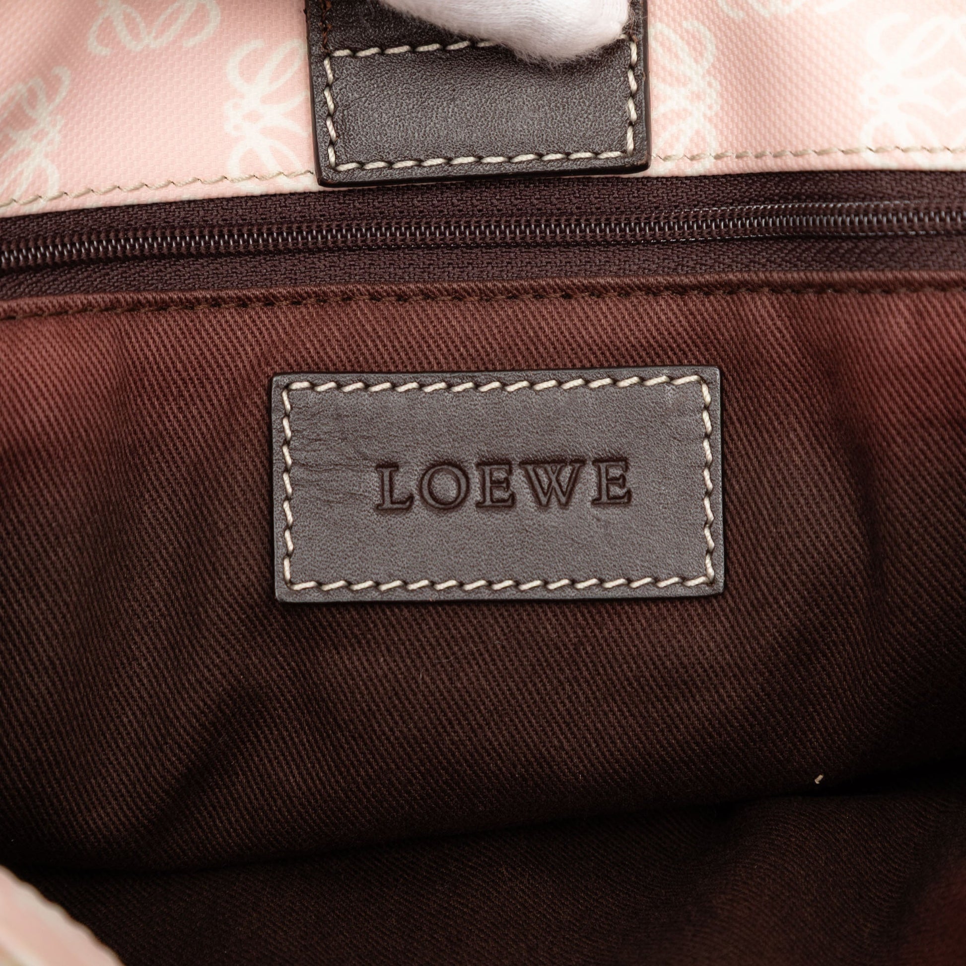 LOEWE Anagram Coated Canvas Tote