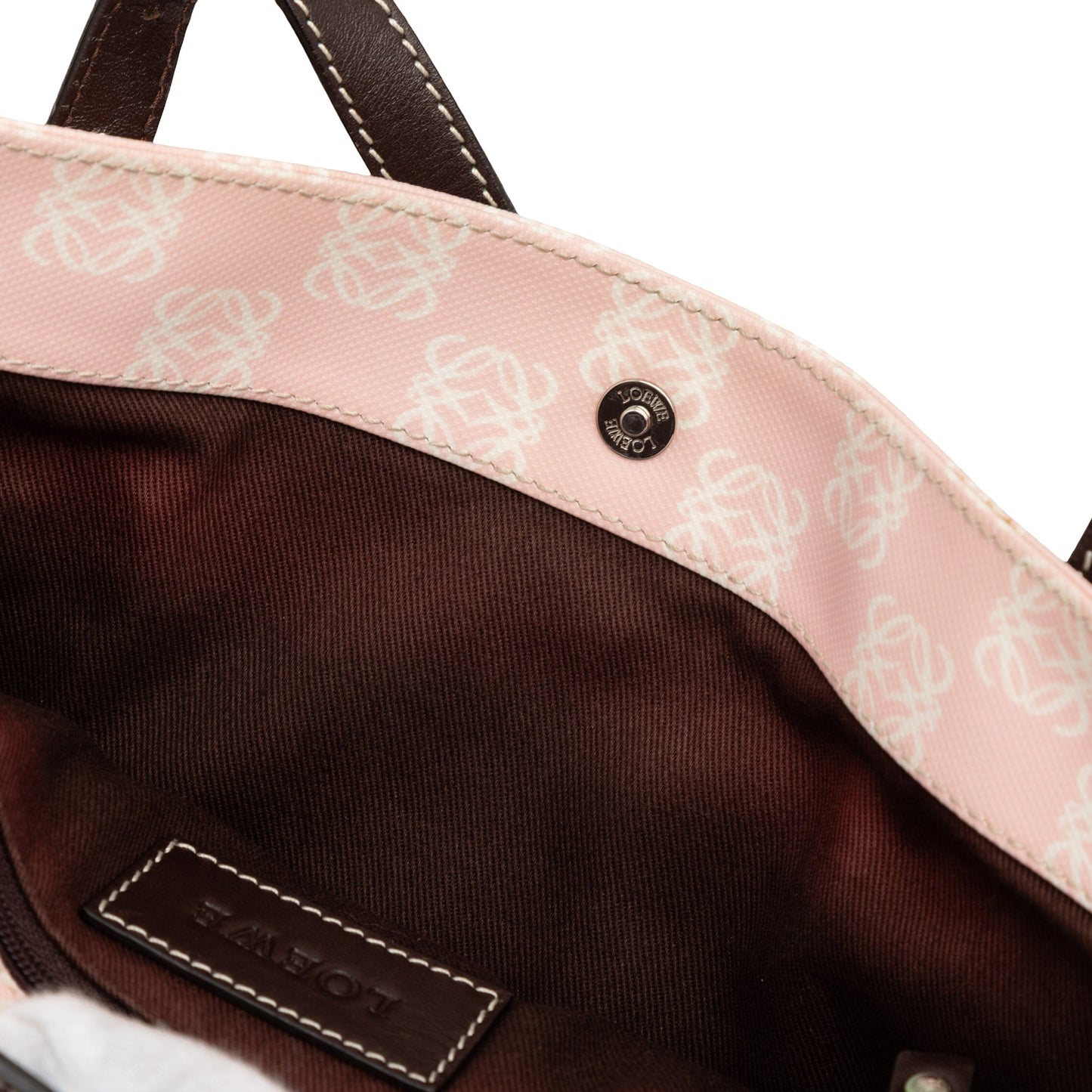 LOEWE Anagram Coated Canvas Tote
