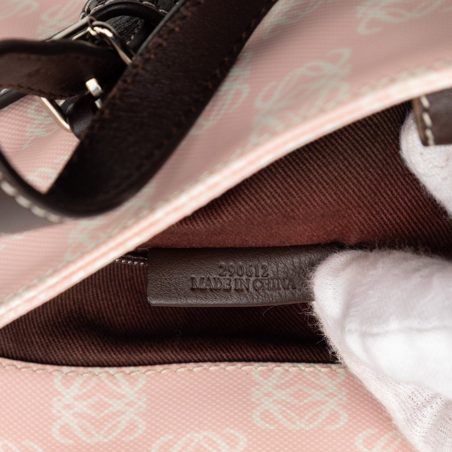 LOEWE Anagram Coated Canvas Tote