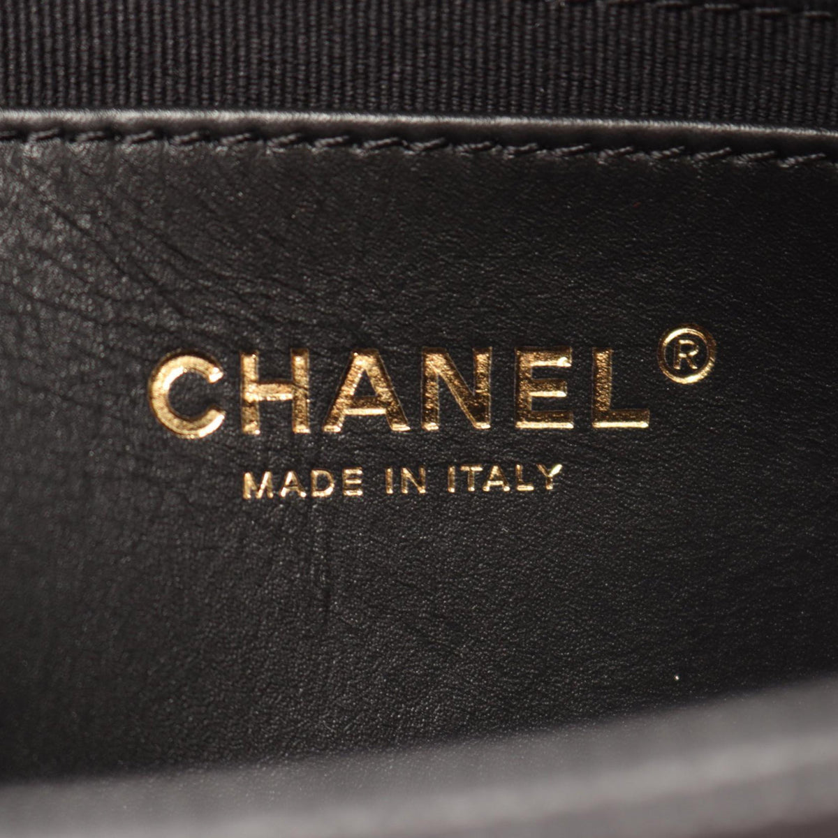 Chanel CC Quilted Caviar Flap