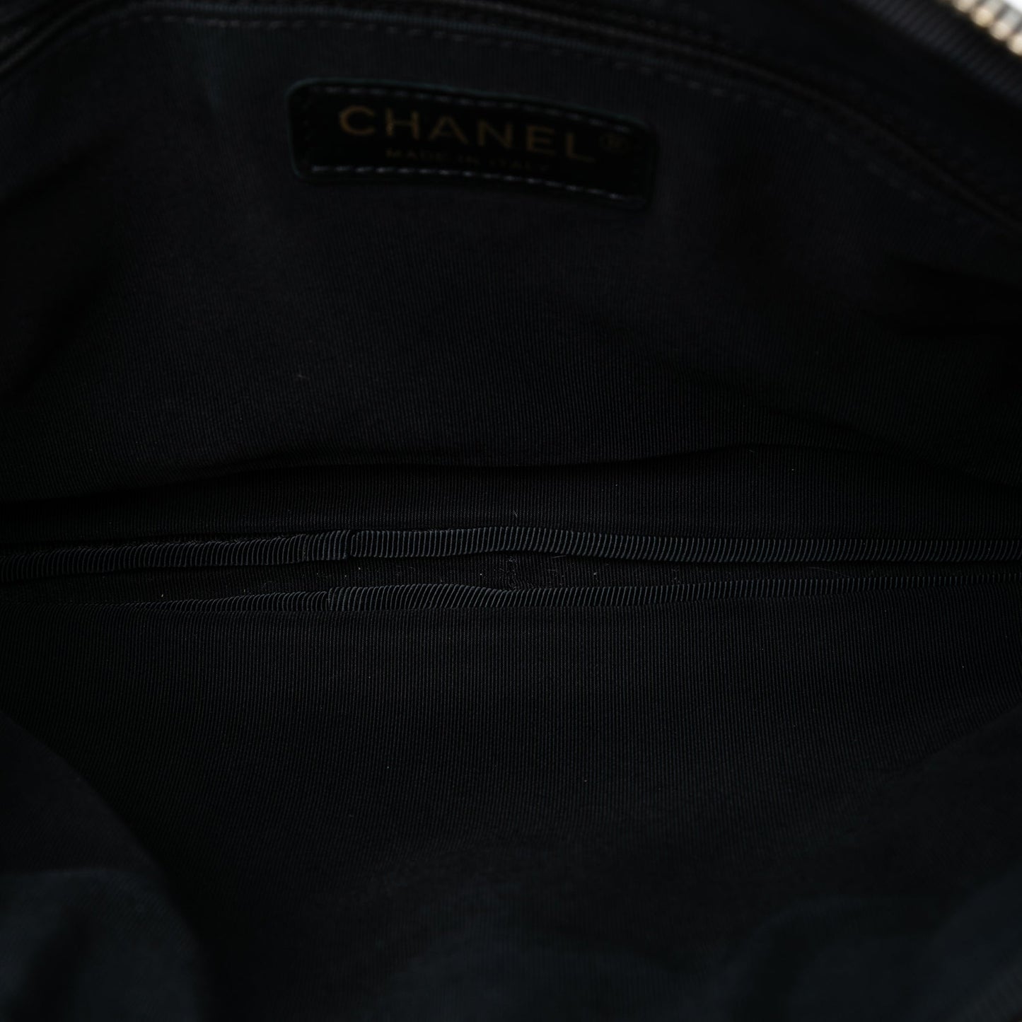 Chanel Small Quilted Lambskin Girl Clutch on Chain