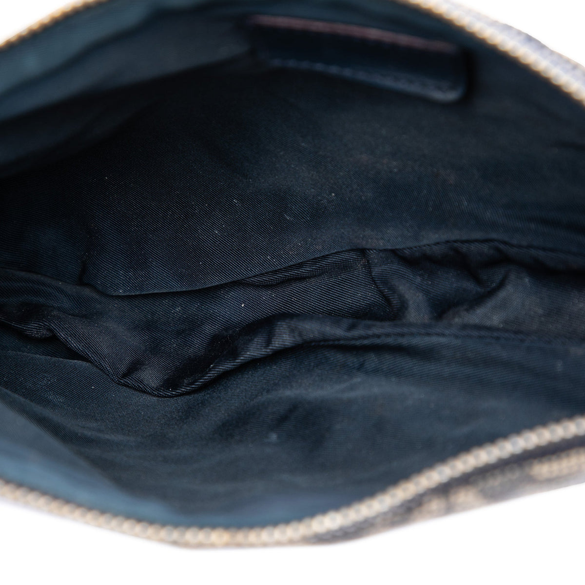 Dior Mini Diorissimo Canvas Saddle Pochette