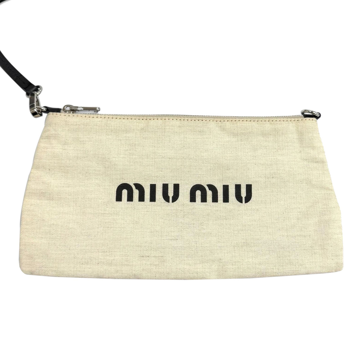 Miu Miu Raffia Mesh Ivy Tote