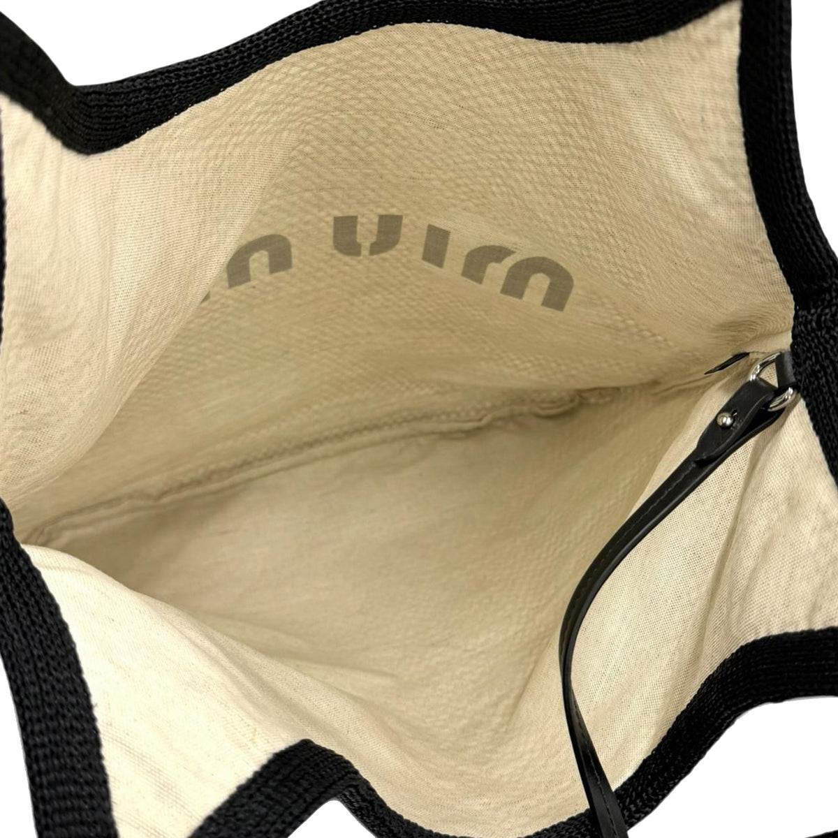 Miu Miu Raffia Mesh Ivy Tote