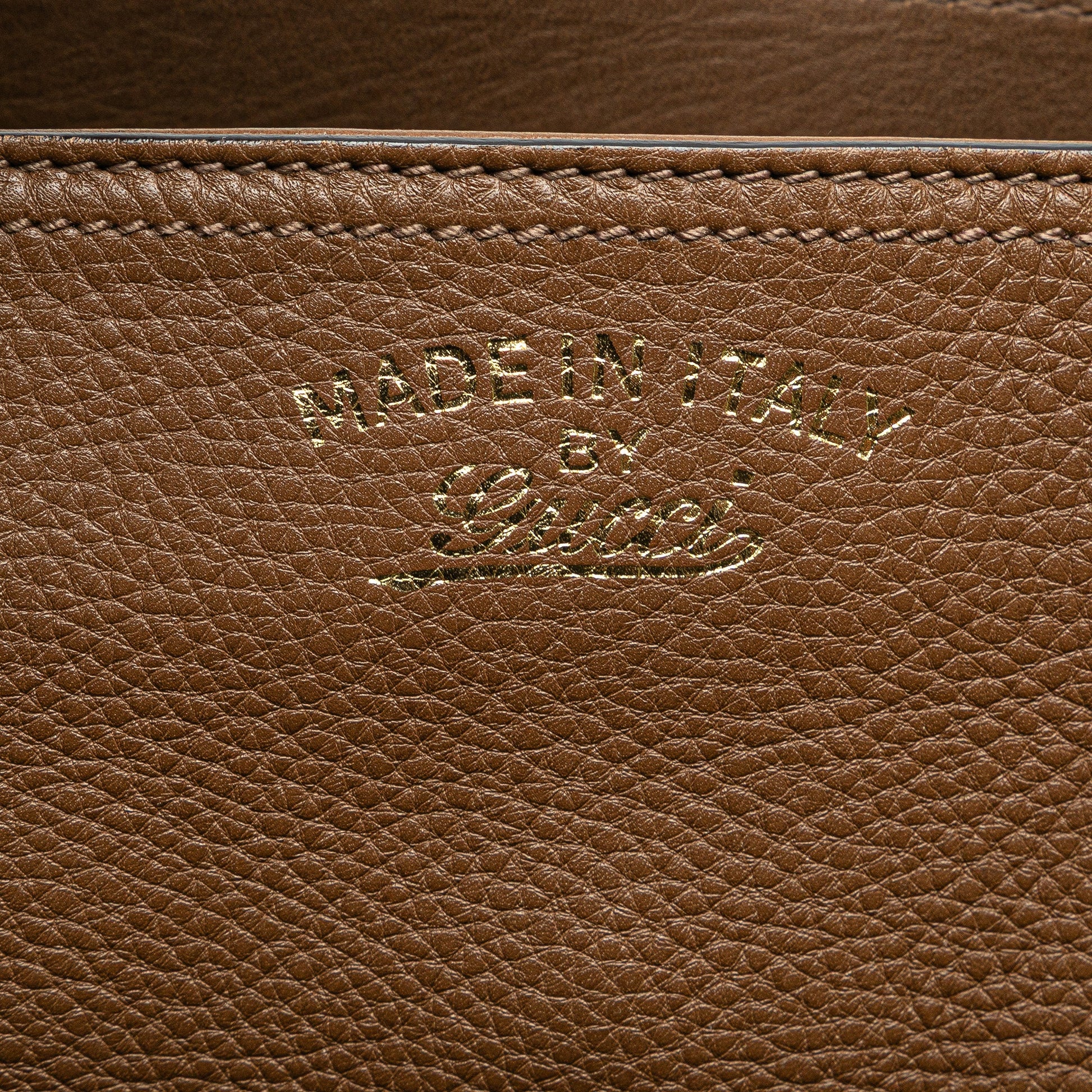 Gucci Small Calfskin Bamboo Shopper Satchel