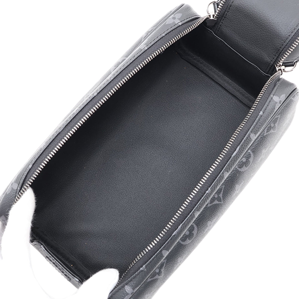 Louis Vuitton Monogram Eclipse Dopp Kit — Black