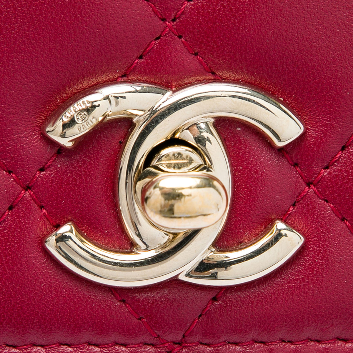 Chanel Quilted Lambskin Trendy CC Wallet On Chain