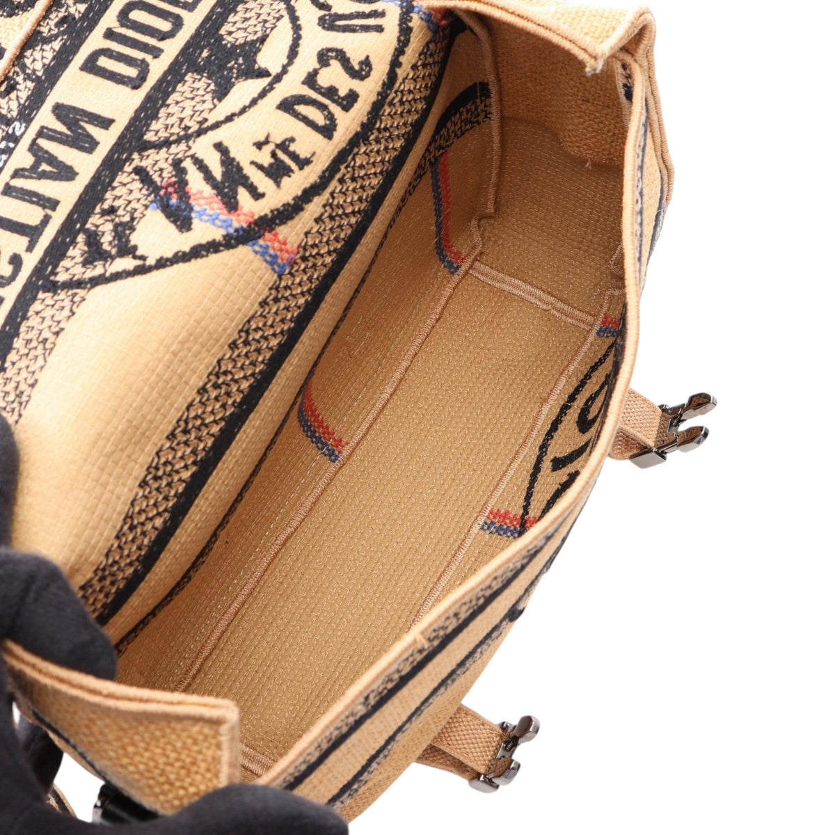 Dior Jute Embroidered Diorcamp Messenger Bag