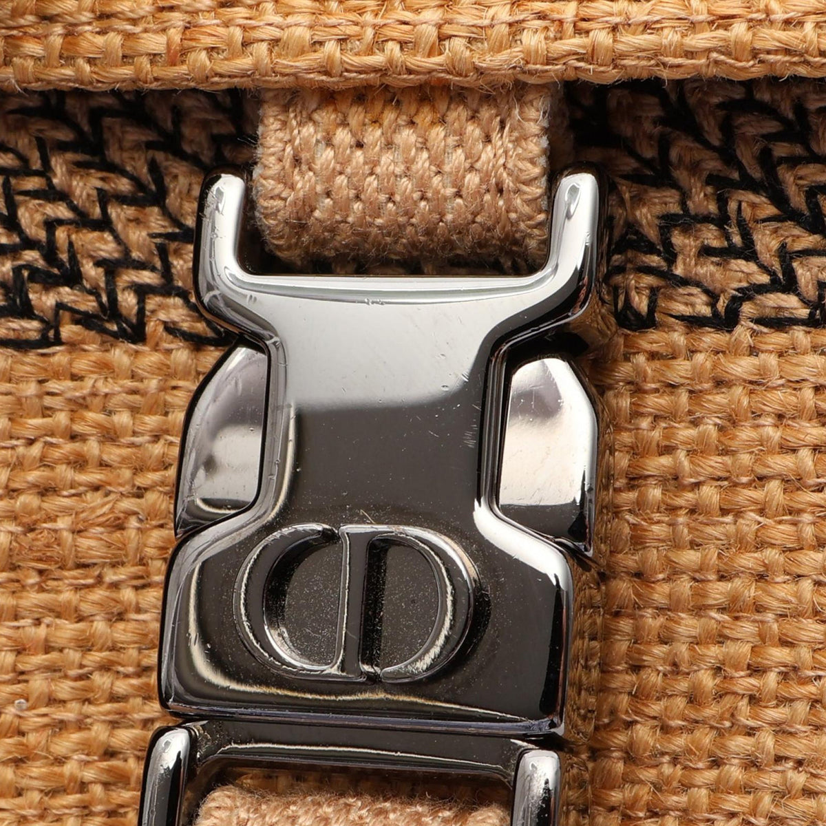 Dior Jute Embroidered Diorcamp Messenger Bag