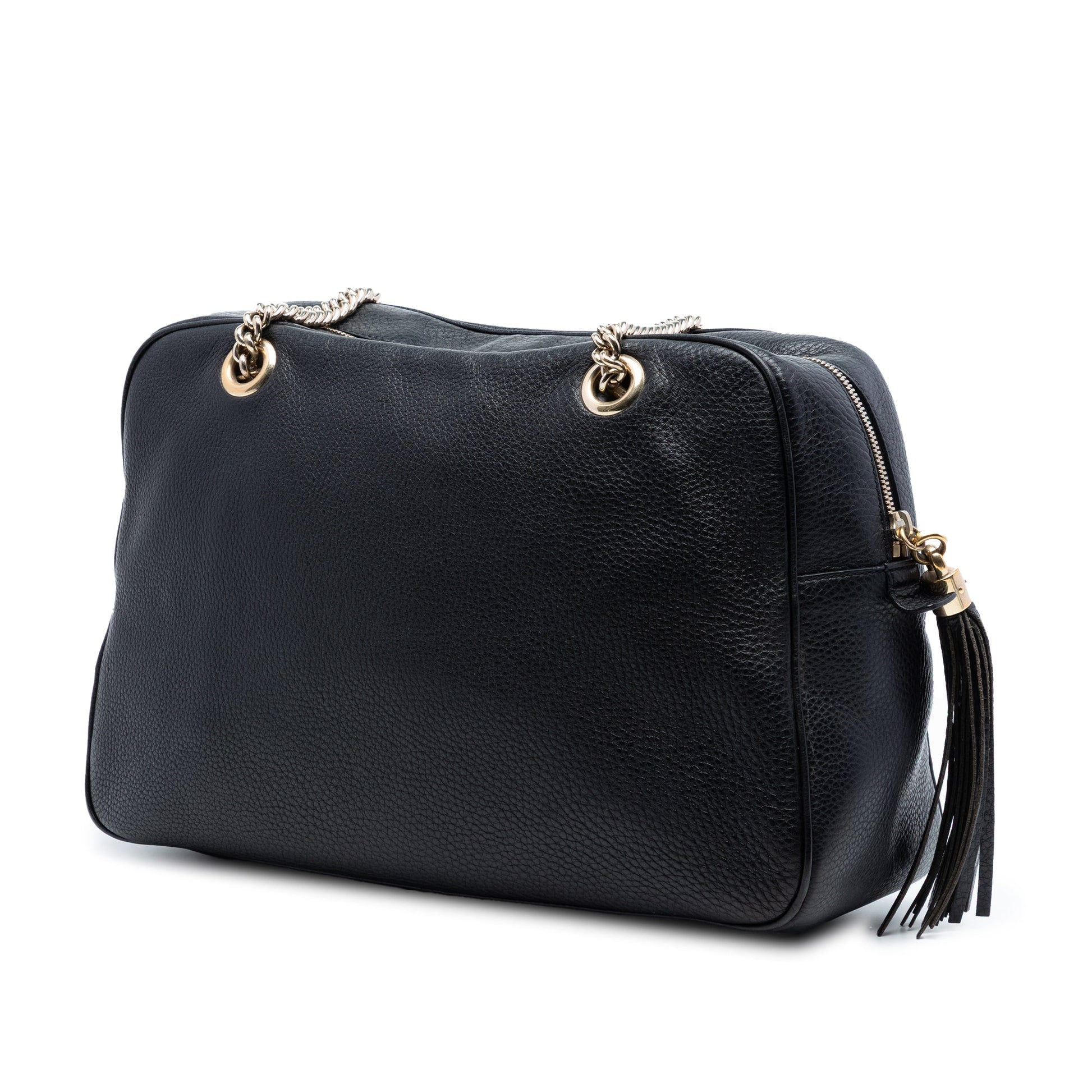 Leather Soho Chain Shoulder Bag
