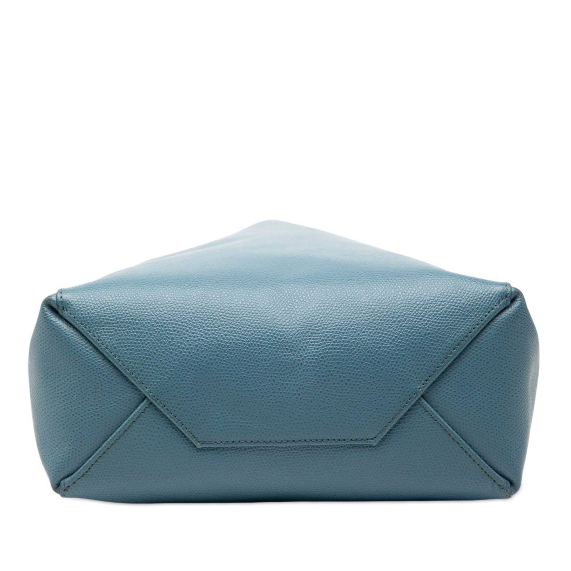Celine Small Grained Calfskin Vertical Cabas Satchel