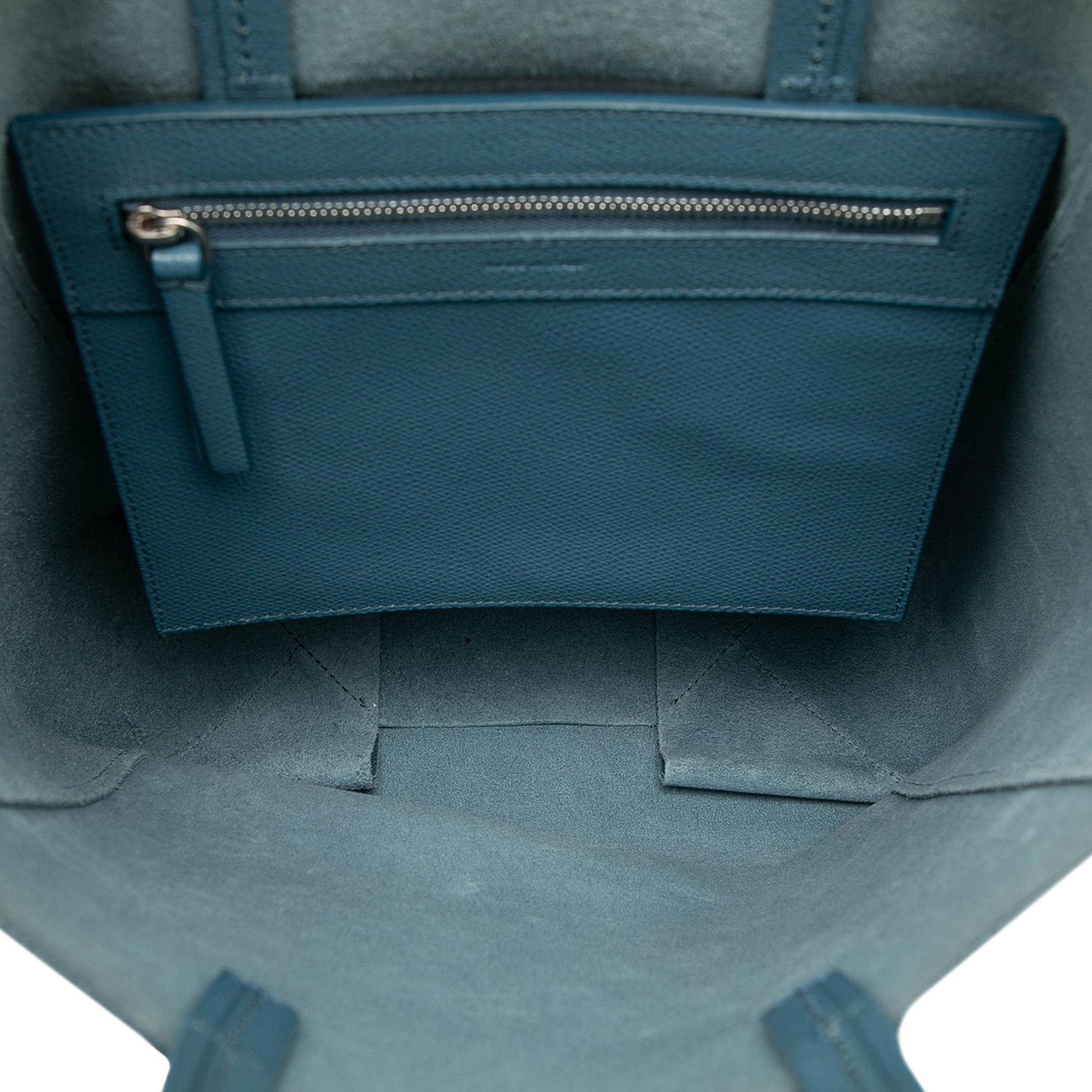 Celine Small Grained Calfskin Vertical Cabas Satchel