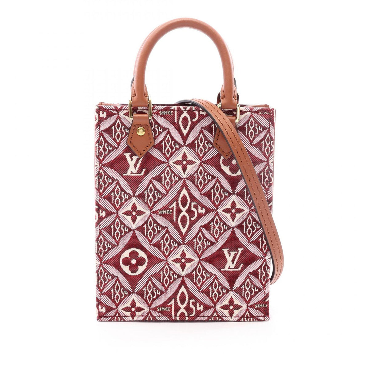 Louis Vuitton Since 1854 Petit Sac Plat — Red