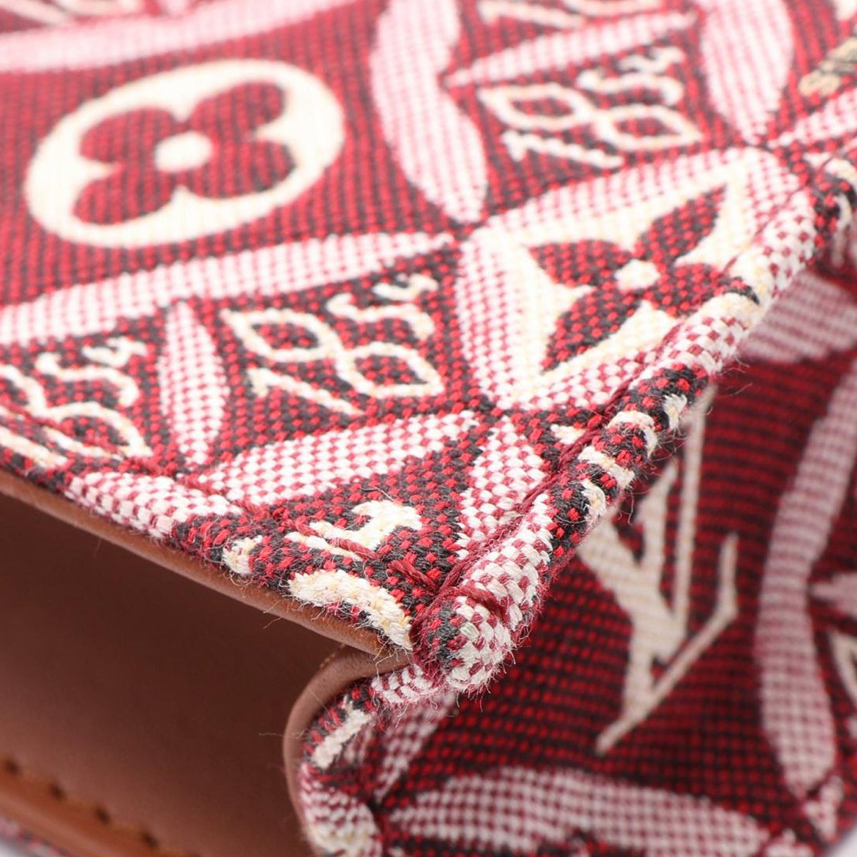Louis Vuitton Since 1854 Petit Sac Plat — Red