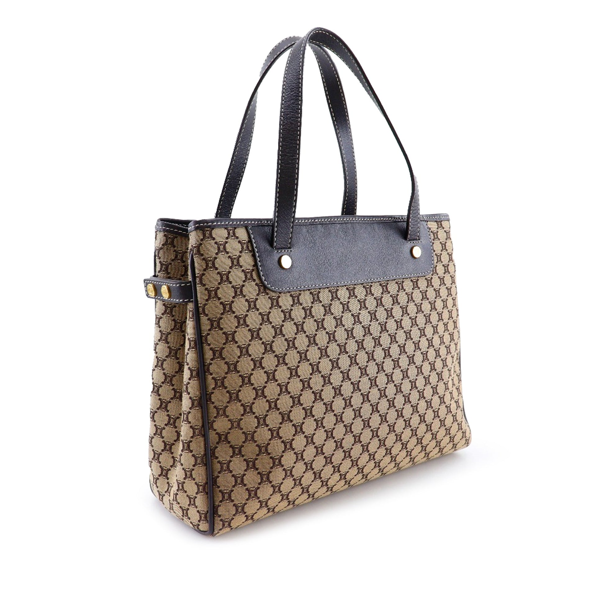 Celine Macadam Coated Canvas Tote