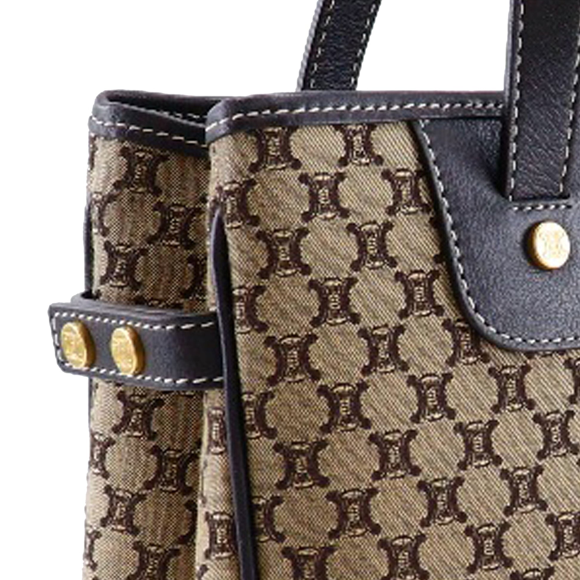 Celine Macadam Coated Canvas Tote