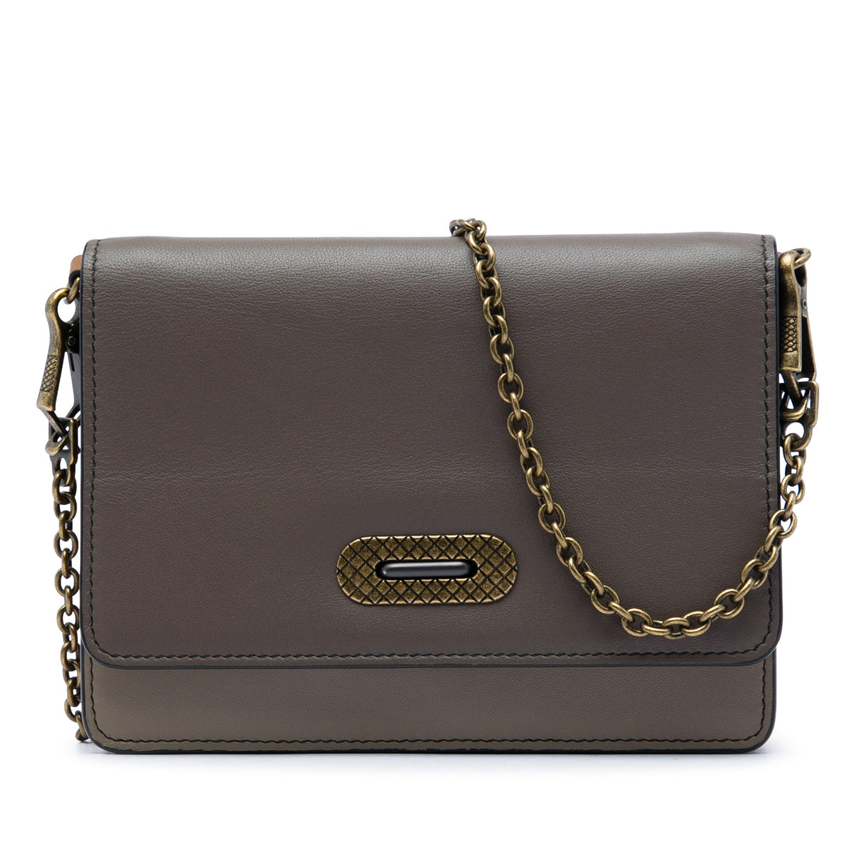 Bottega Veneta Bicolor Nappa Wallet on Chain
