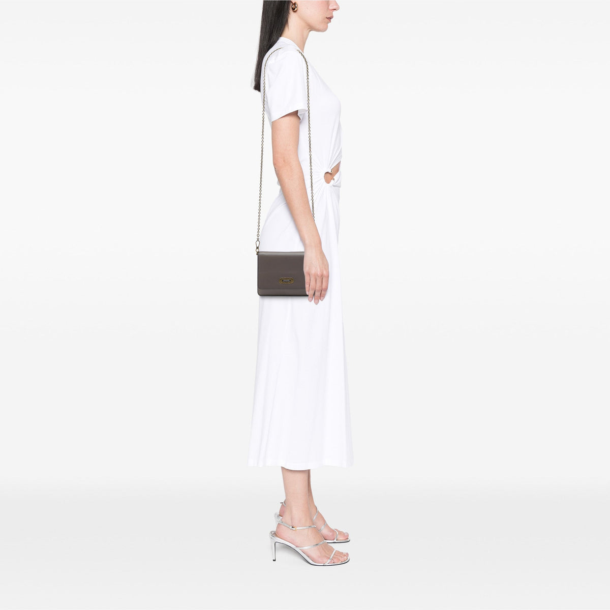 Bottega Veneta Bicolor Nappa Wallet on Chain