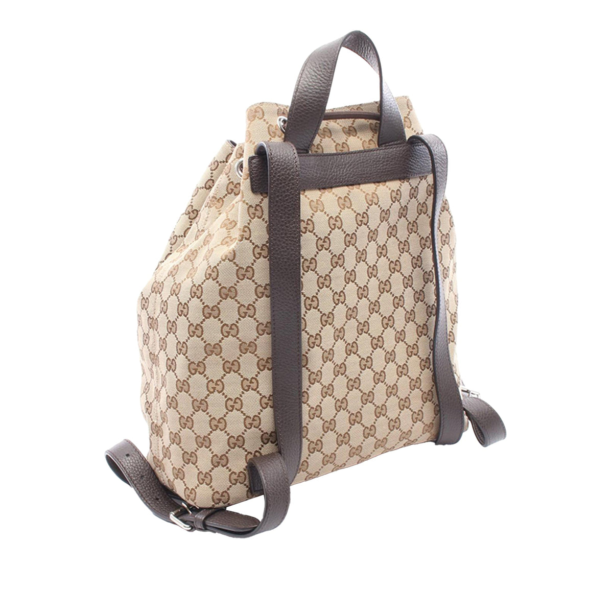 Gucci GG Canvas Drawstring Backpack