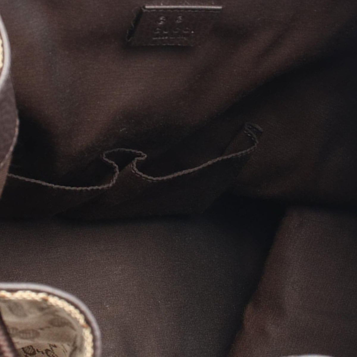 Gucci GG Canvas Drawstring Backpack