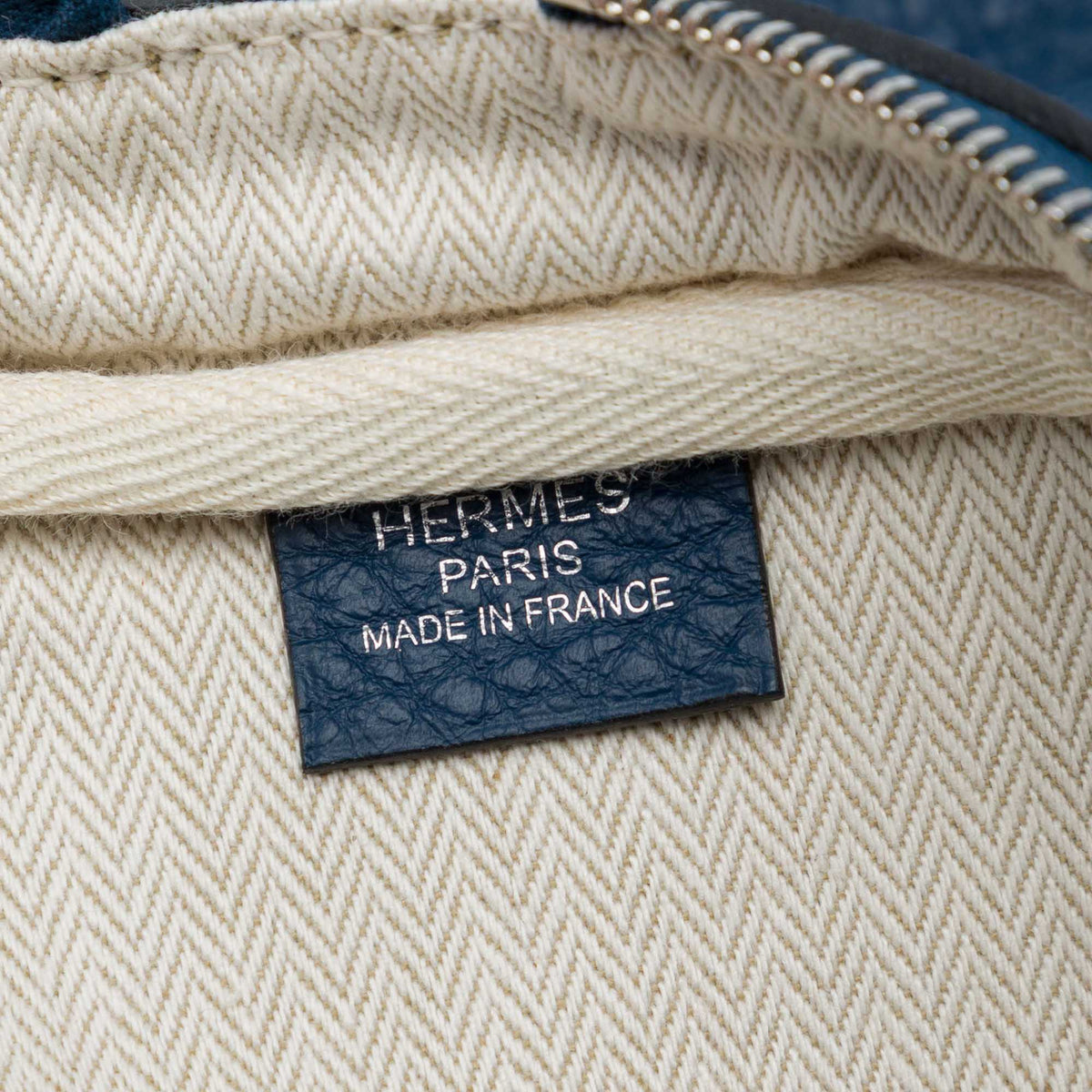 Hermès Clemence Victoria 50 — Blue