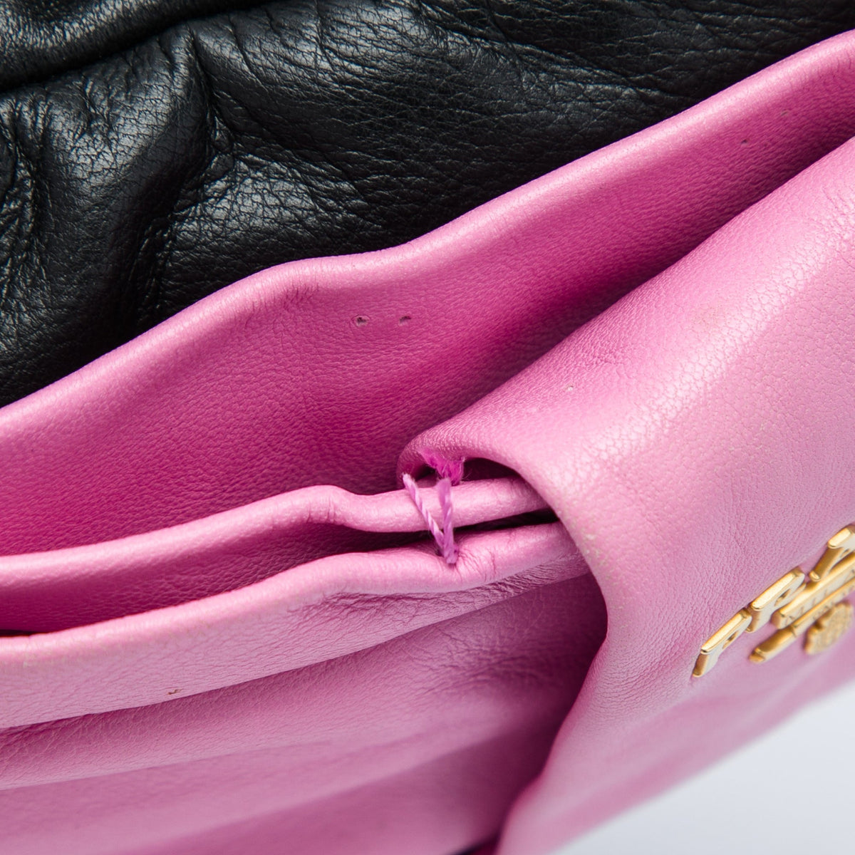 Prada Nappa Fiocco Bow Crossbody