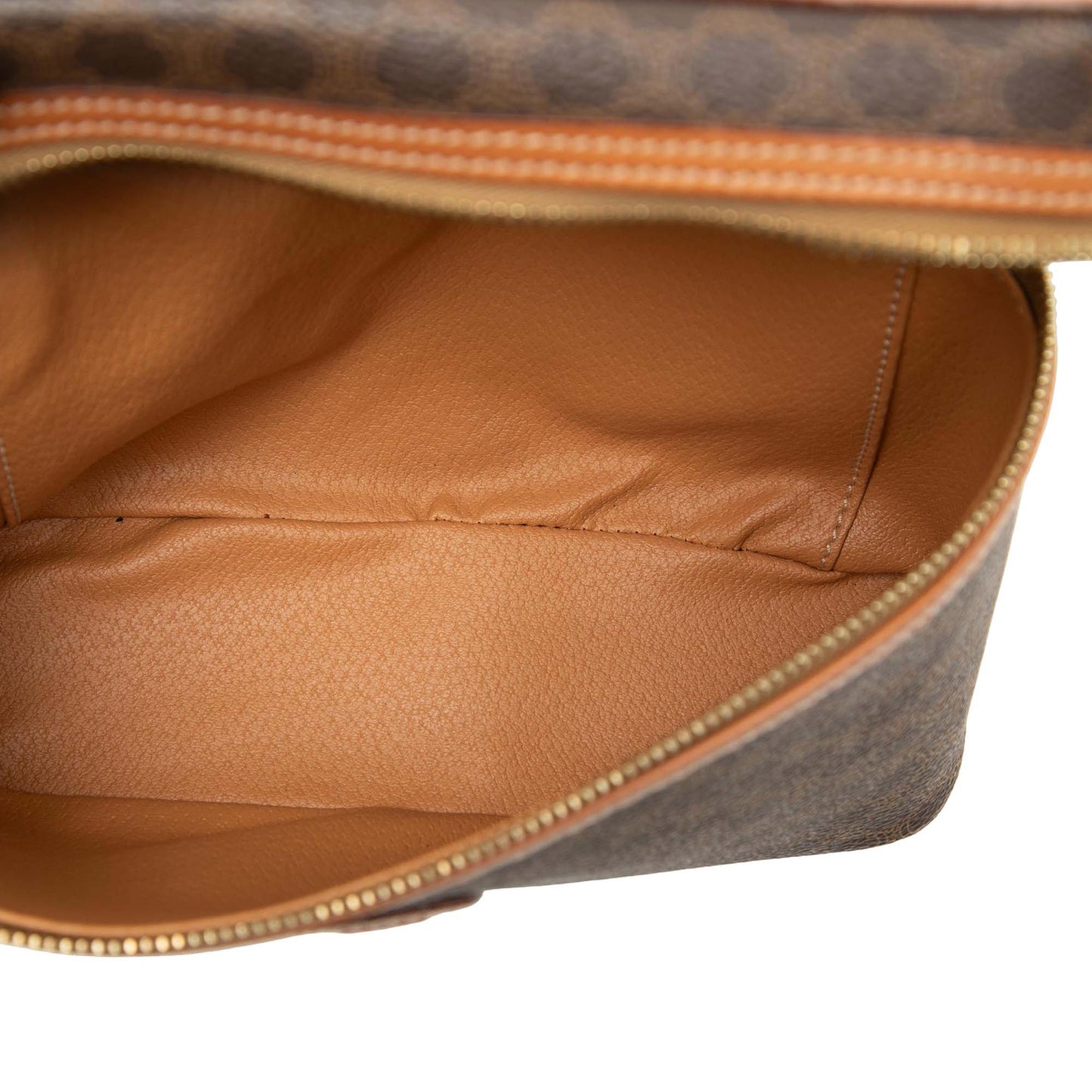 Celine Macadam Coated Canvas Vanity Bag